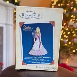 Hallmark Celebration Barbie Ornament Special 2005 Edition